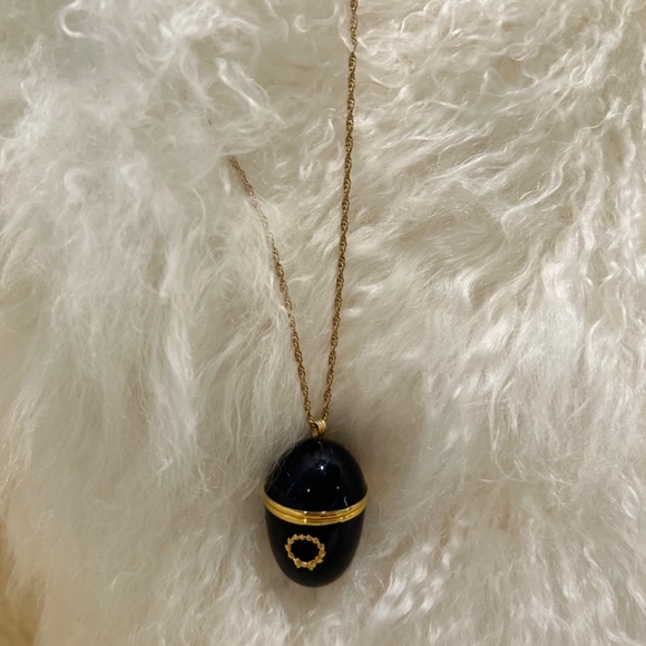 Vivian Alexander Egg Necklace with Clock - Picture 2 of 5